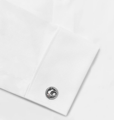 Montblanc Snake Engraved Sterling Silver Cufflinks outlook