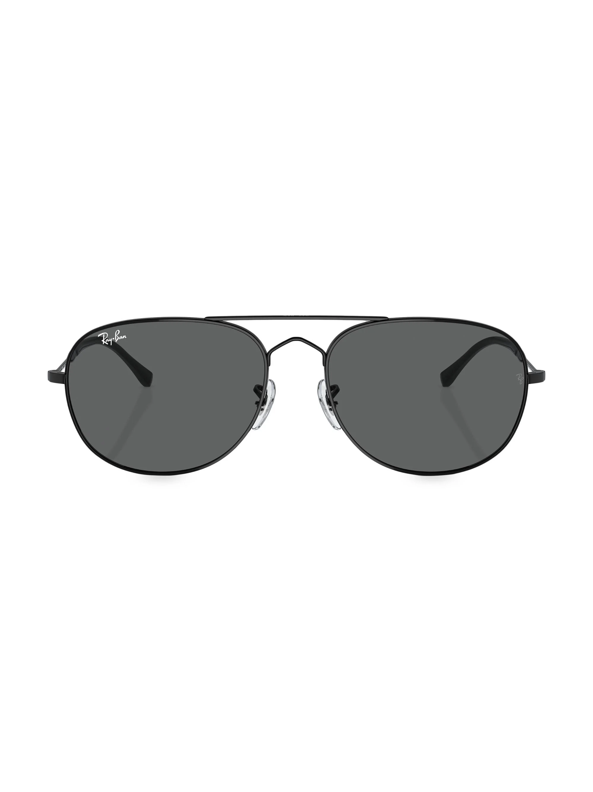 Men's RB3735 60MM Bain Bridge Pillow Sunglasses - Black Dark Grey - 1