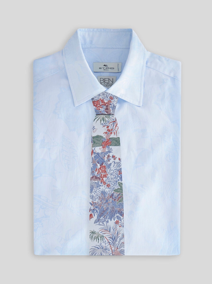 PATTERNED SILK TIE - 2
