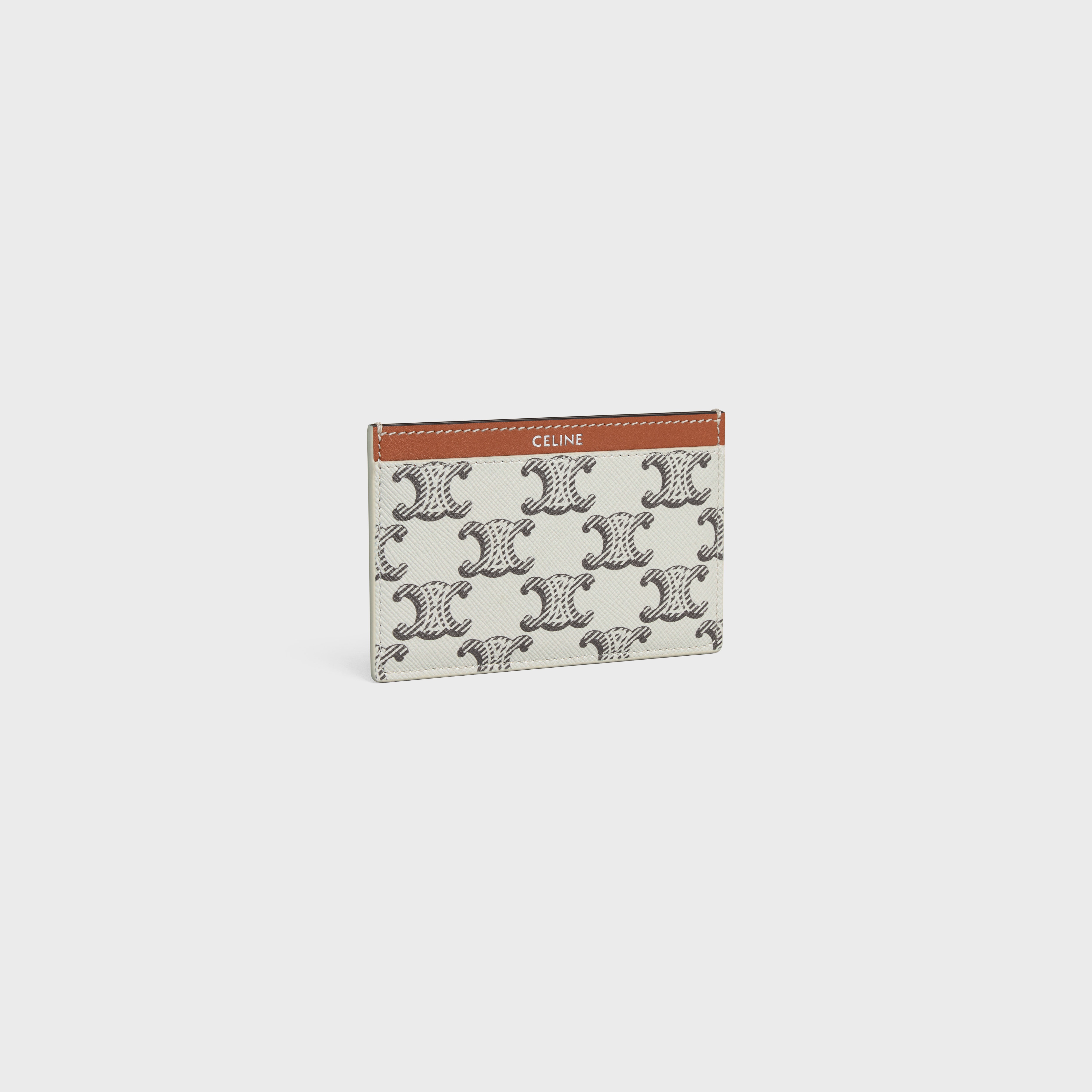 Card holder in Triomphe canvas and calfskin - 2