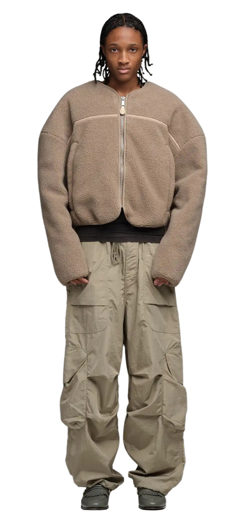 entire studios FLUFFY OVERCOAT V2 WHEAT outlook