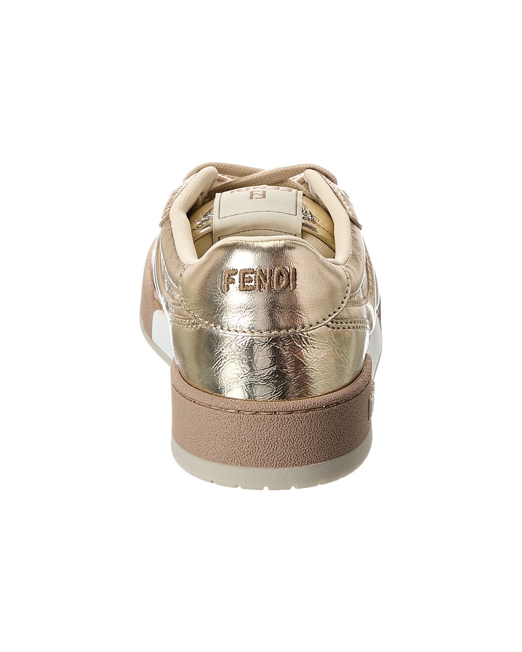 FENDI Match Leather Sneaker - 3