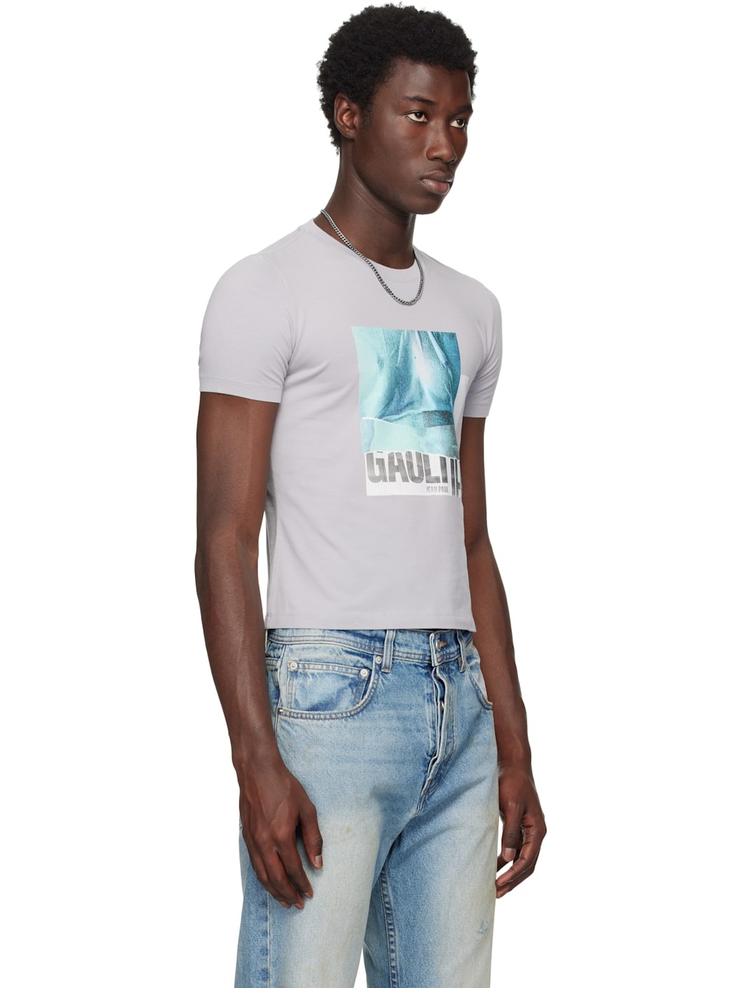 Gray Printed Water Baby T-shirt - 2