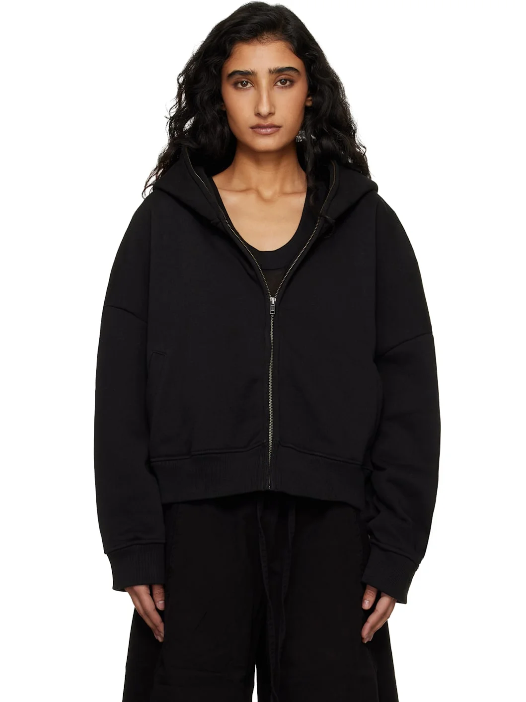 Black Eternal Zip Hoodie - 1