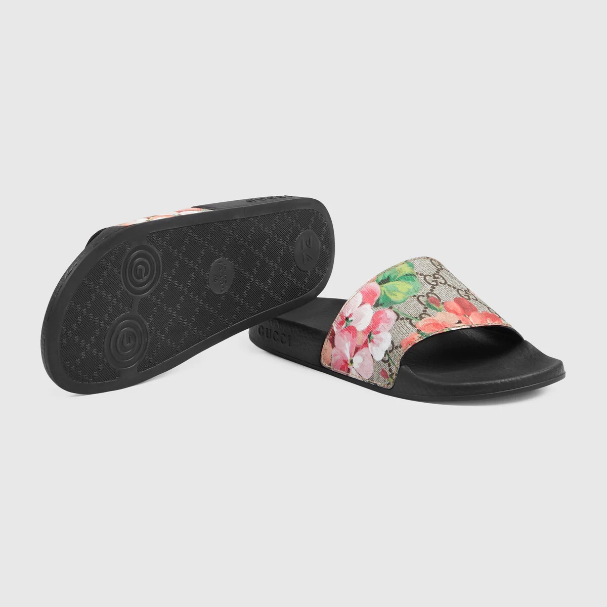 GG Blooms Supreme floral slide sandal - 5