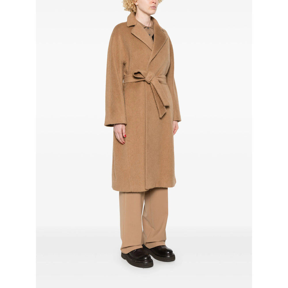 Herno Neutrals Coats - Single Breasted Coats Women - 5
