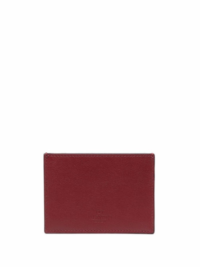 Valentino Rockstud-embellished cardholder outlook