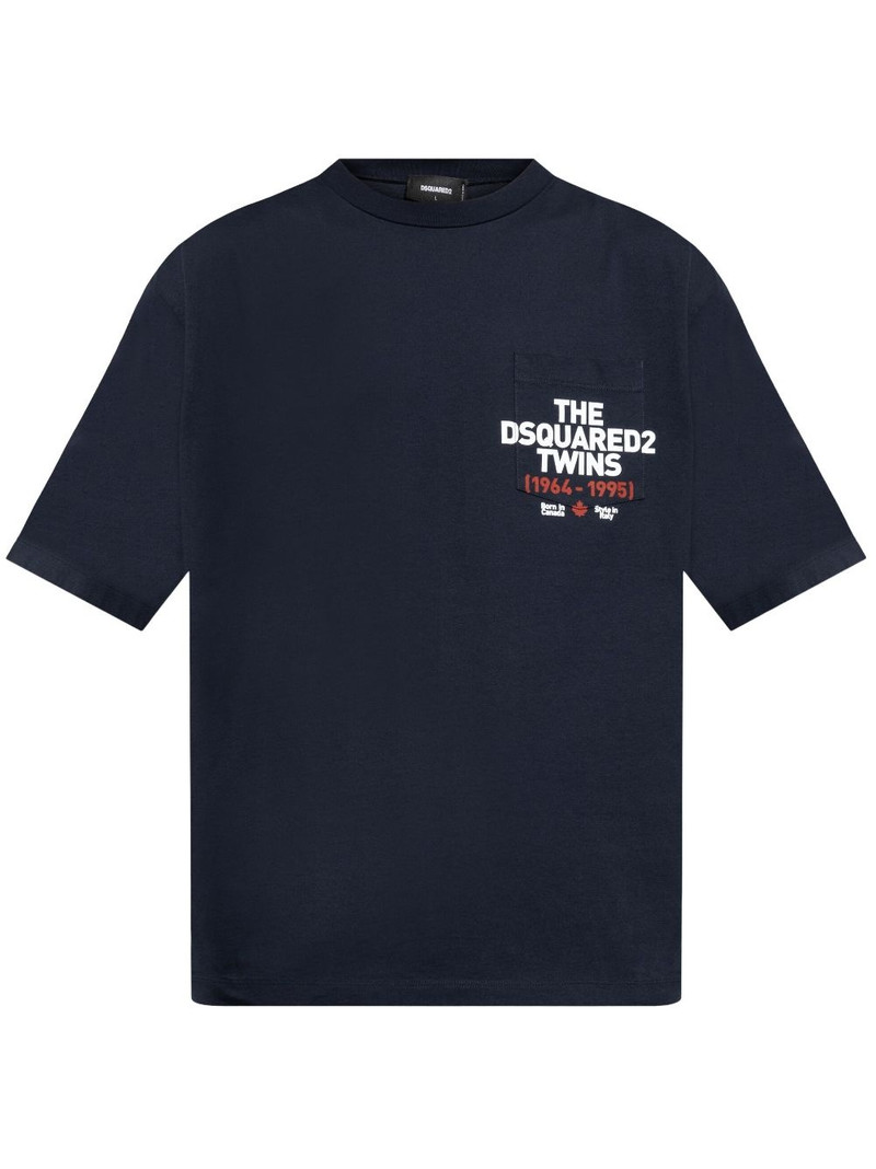 logo-print T-shirt 1