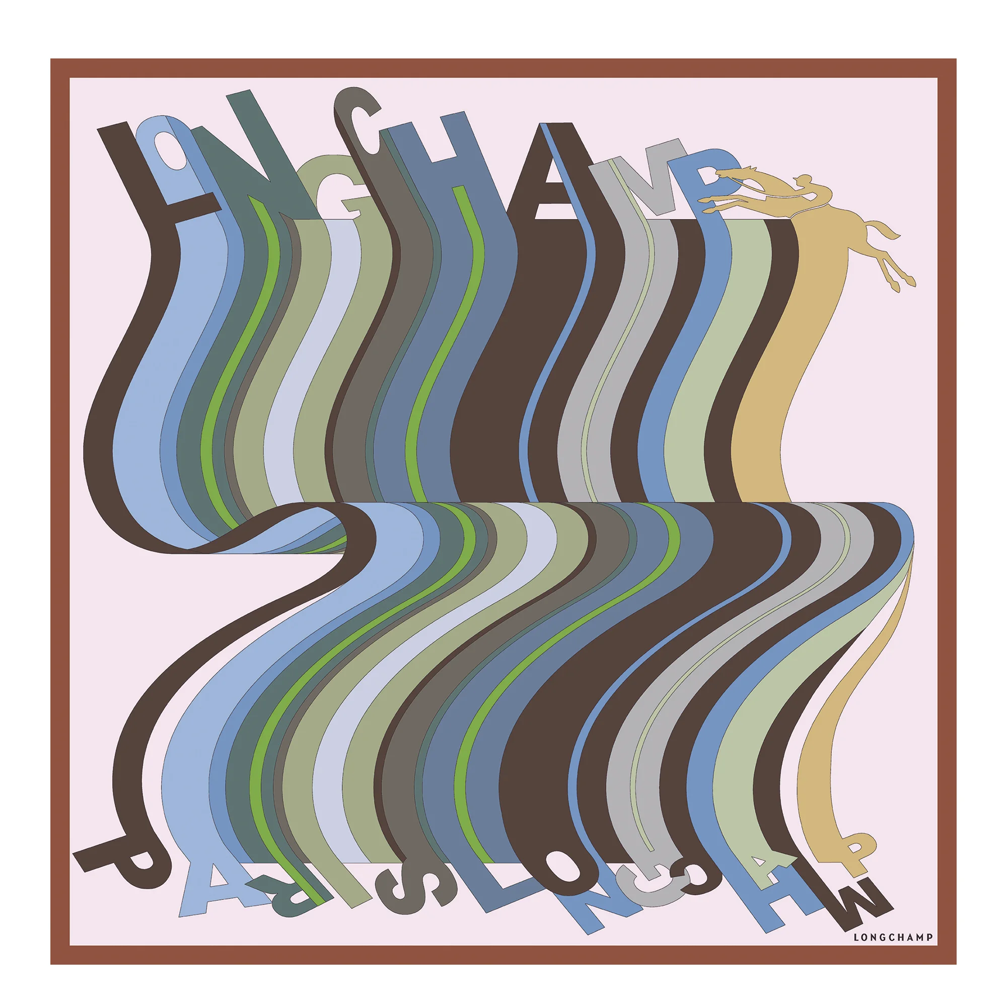 L'Arc-en-ciel Silk scarf 70 - 1