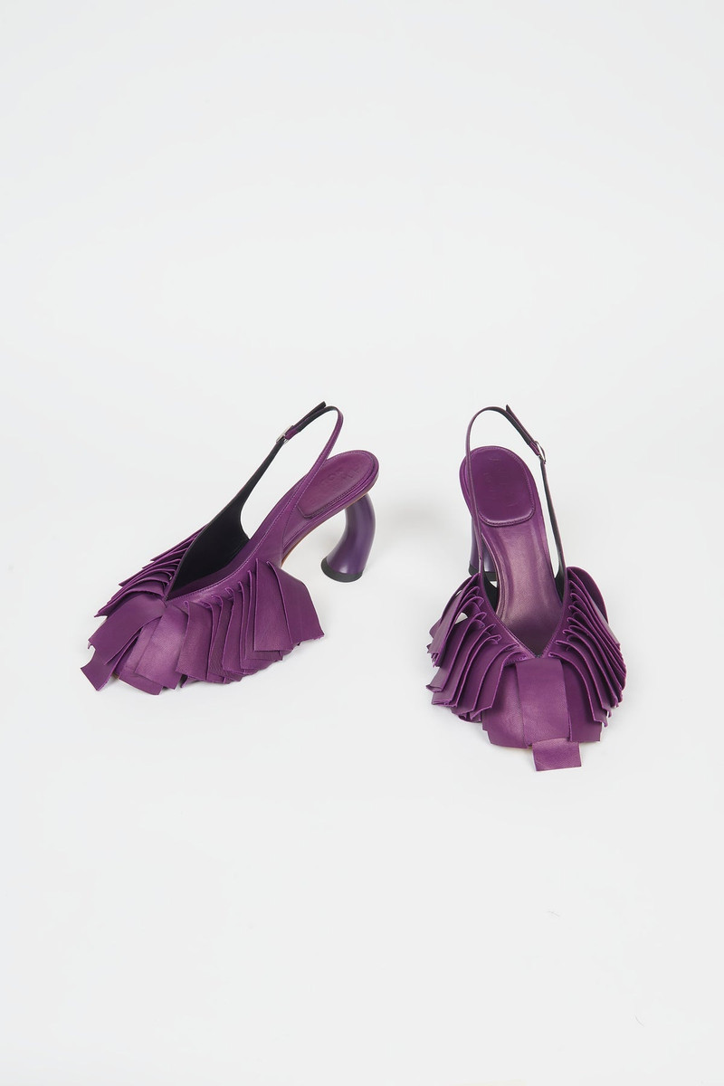 A.W.A.K.E. MODE GRETA FRINGE PURPLE outlook