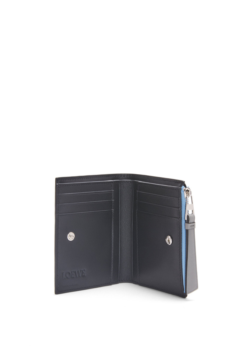 Loewe Puzzle compact wallet in classic calfskin outlook