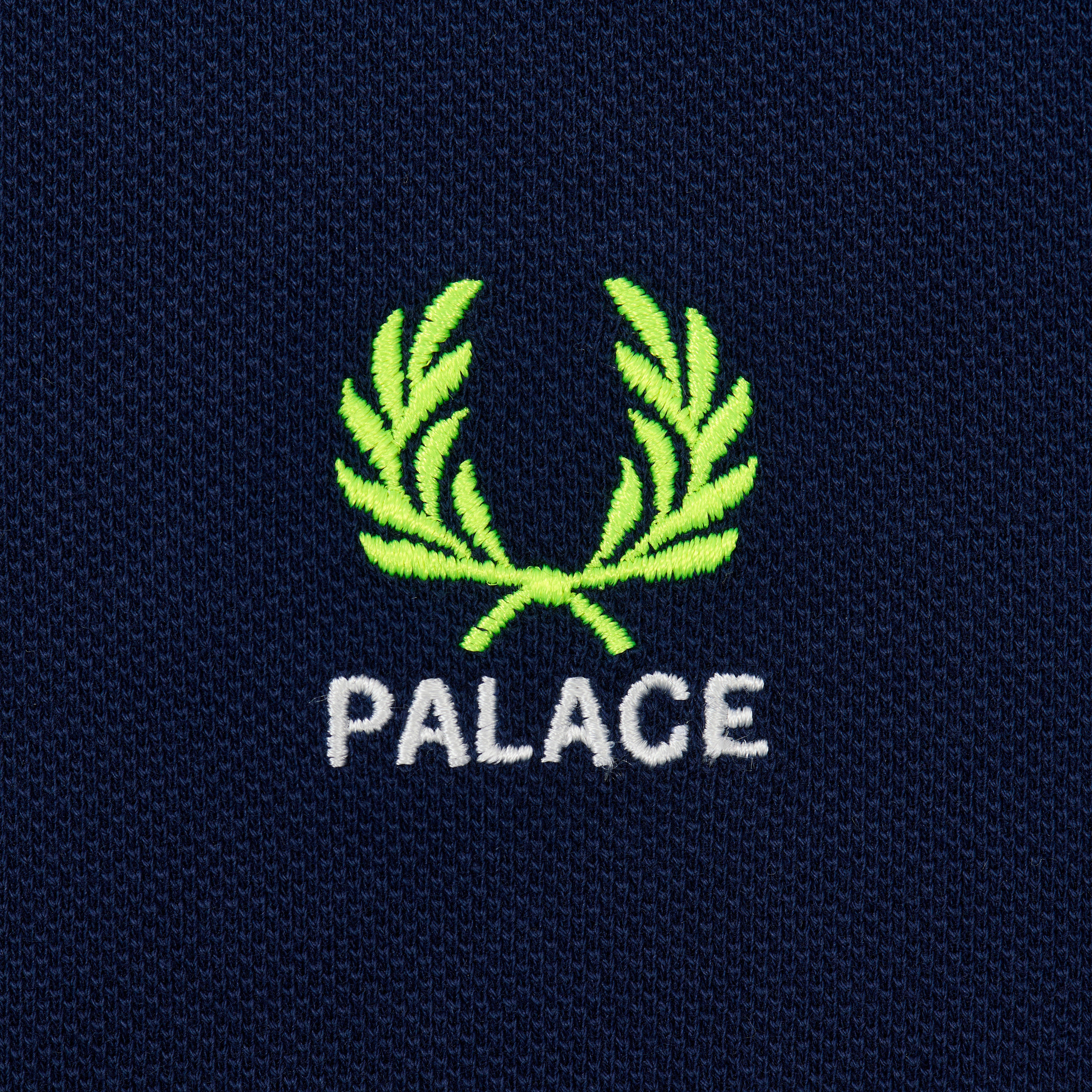 PALACE FRED PERRY SHIRT PEACOAT - 3