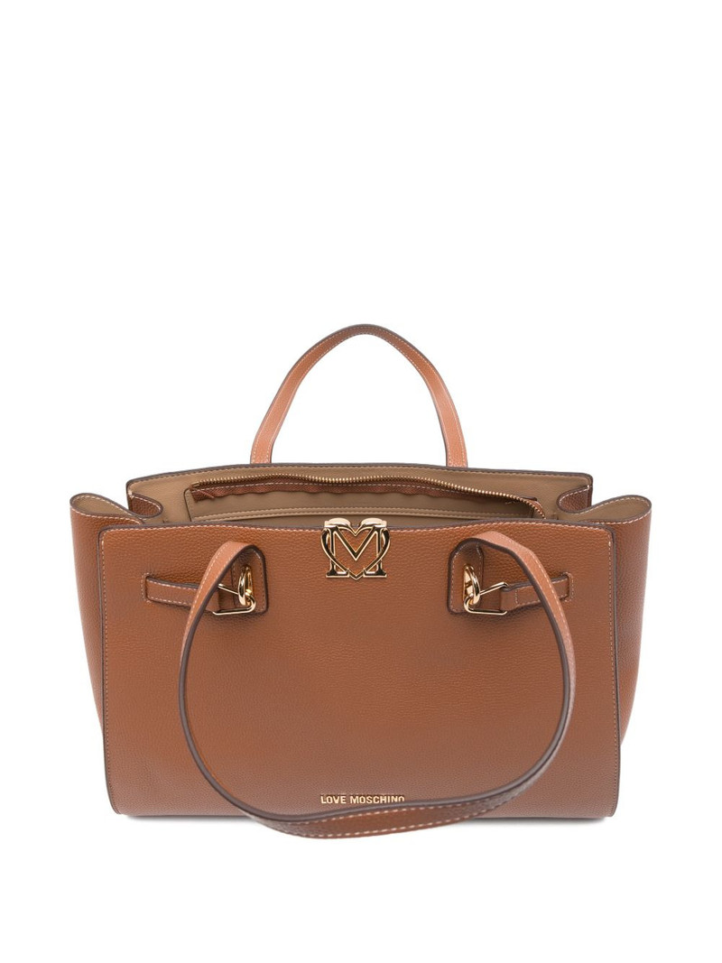 buckle logo tote bag 5