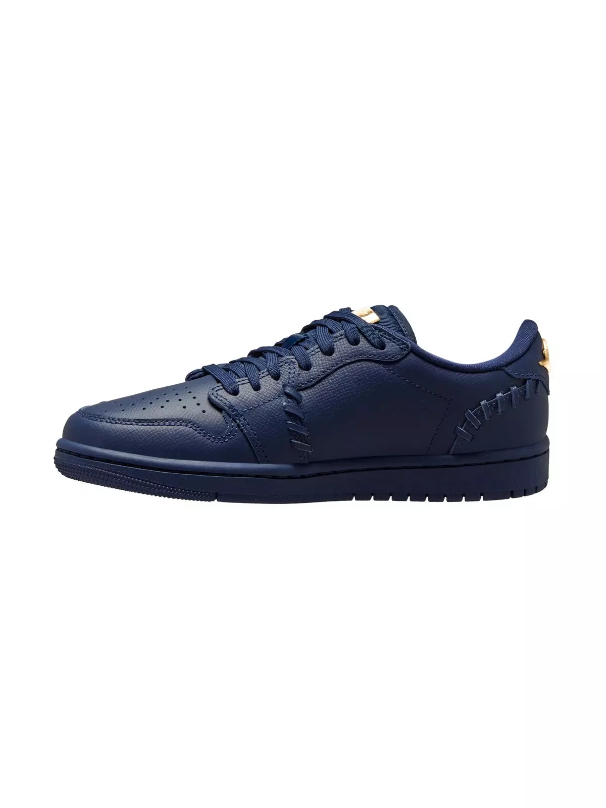 1 Low Method of Make "Midnight Navy/Metallic Gold" Women's Shoe - 4