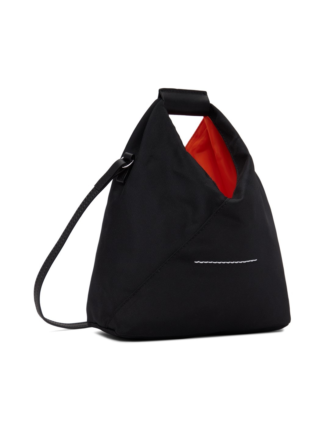 Black Bomber Crossbody Bag - 3