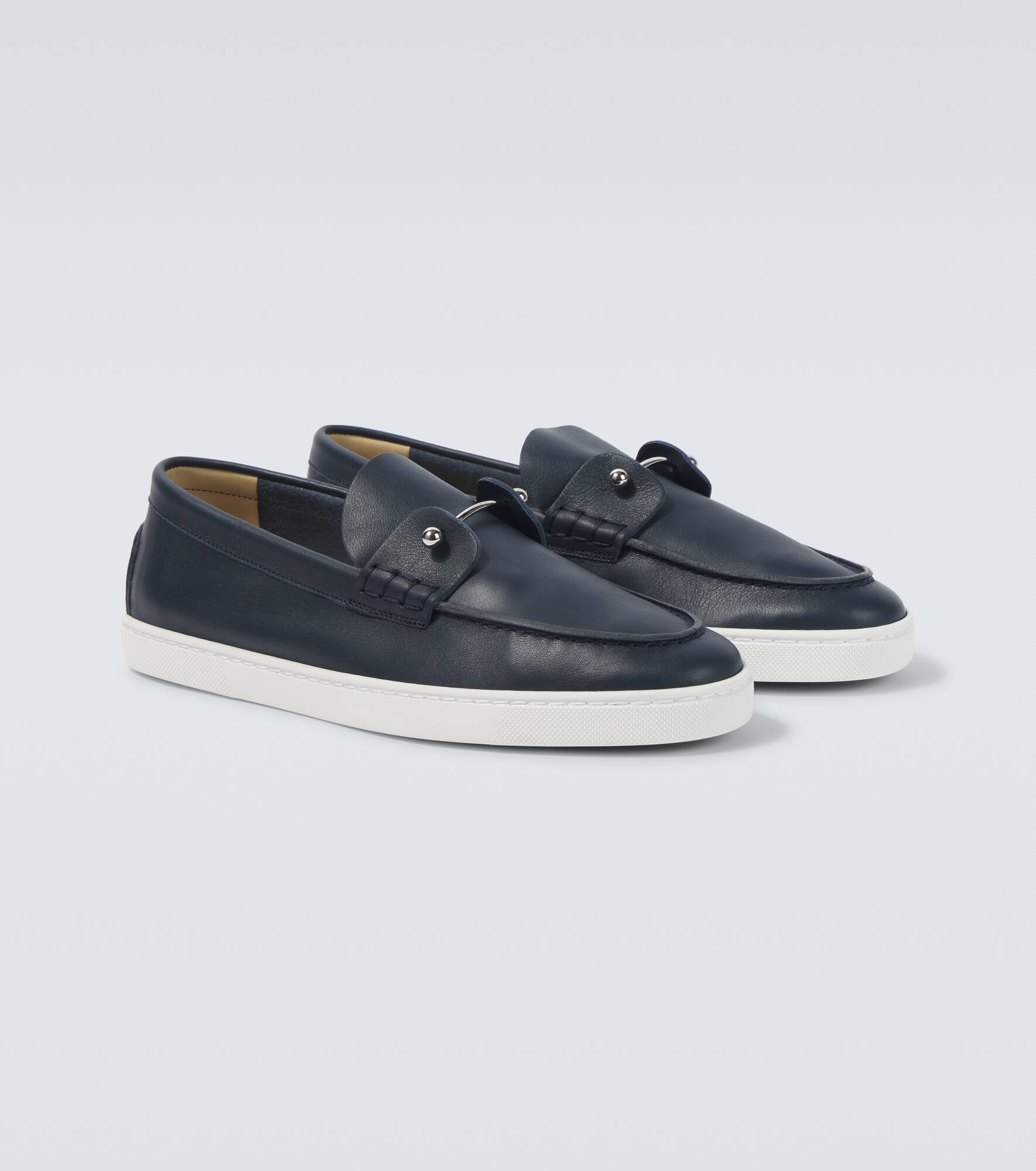 Chambeliboat leather boat shoes - 5
