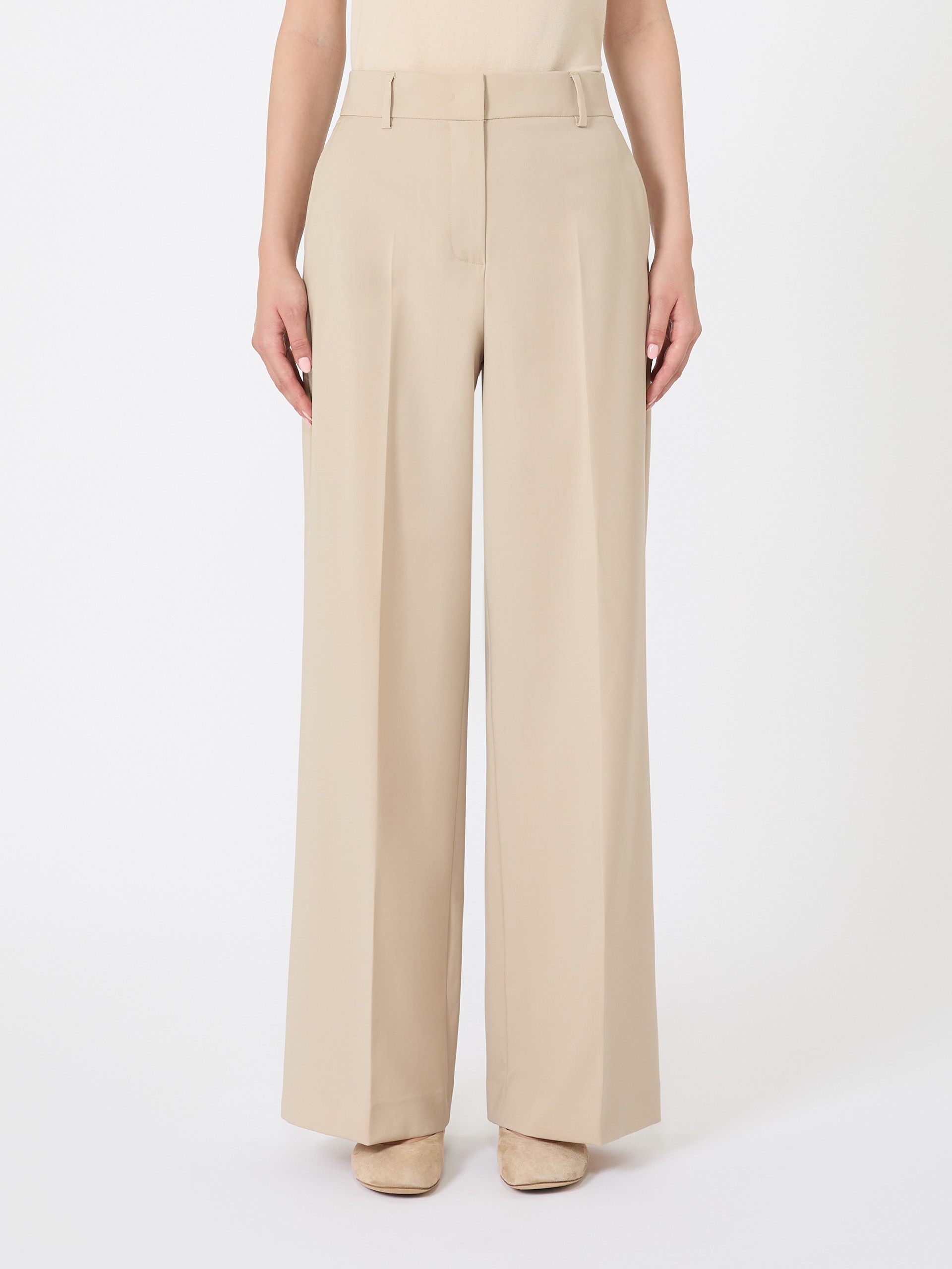 VISIVO Wool palazzo trousers - 3