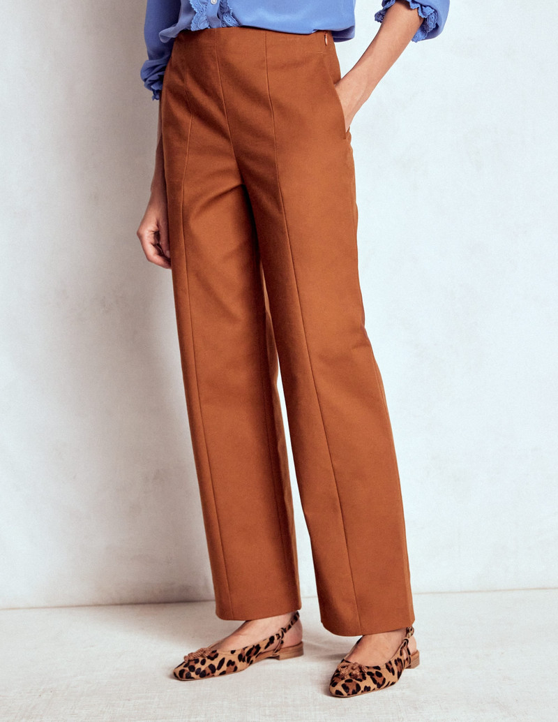 Smart 7/8 Pants-Russet 5