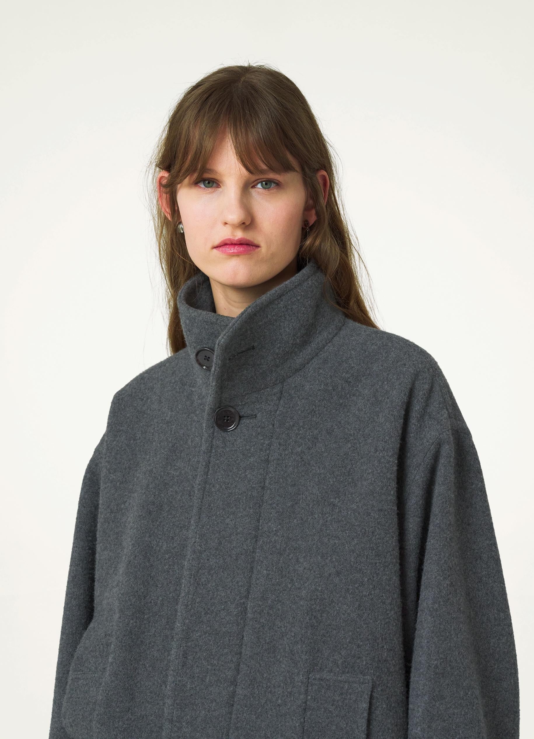 BATHROBE COAT
WOOL CASHMERE - 10