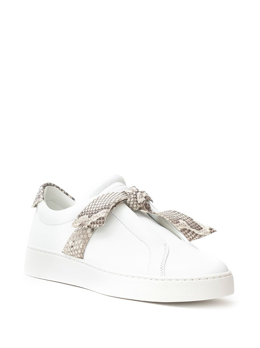 Jungle snake-trimmed sneakers - 2