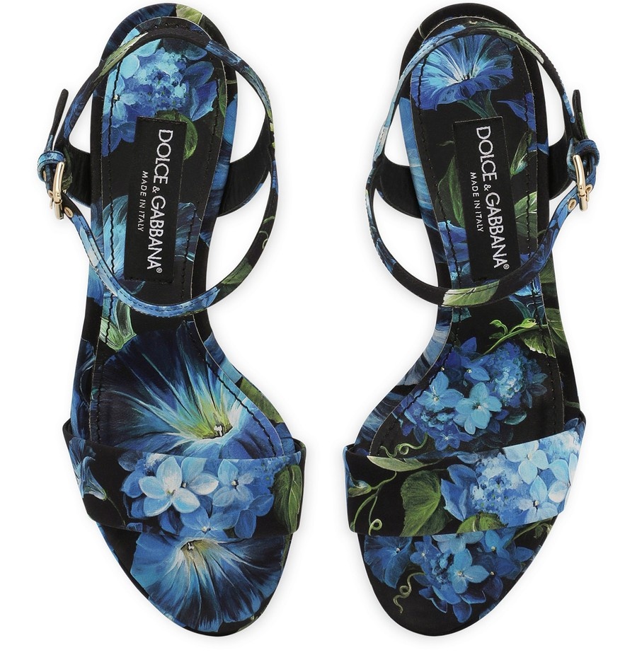 Charmeuse platform sandals - 4