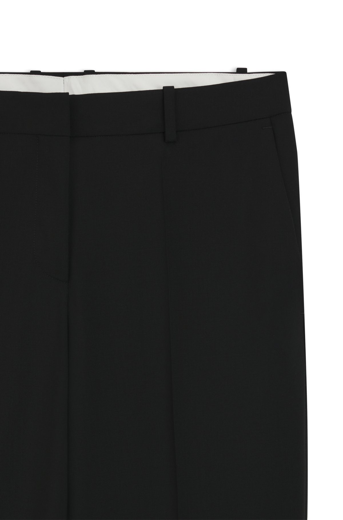 REGULAR-FIT PANTS IN ITALIAN VIRGIN WOOL - 6