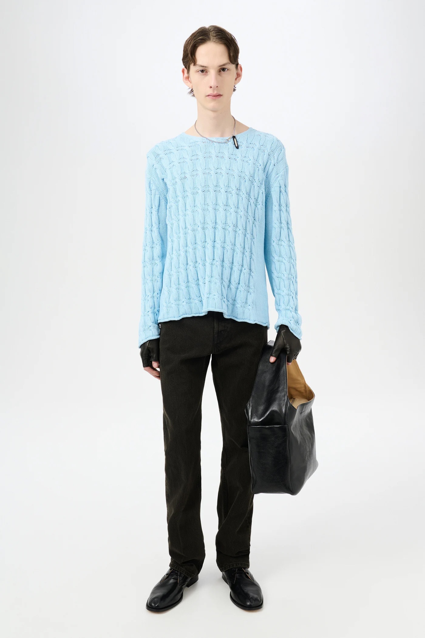 Rigid Popover Natural Dye Sky Dry Cotton - 2
