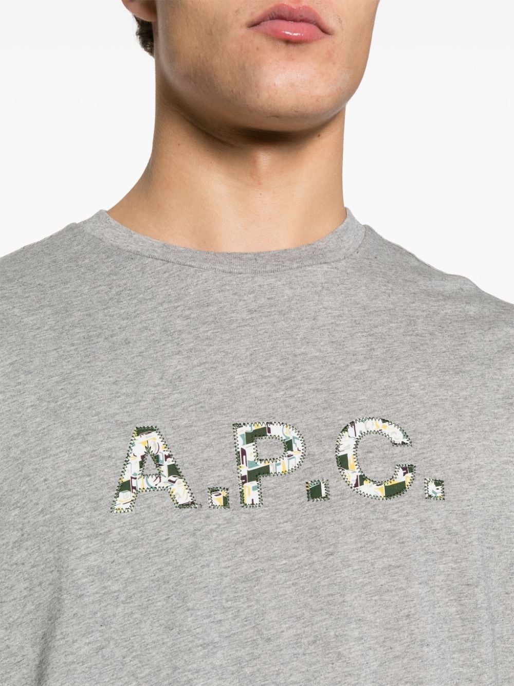 【送料&関税込】A.P.C. Willow Cotton Crew-neck T-shirt A.P.C. Willow cotton T-shirt | REVERSIBLE