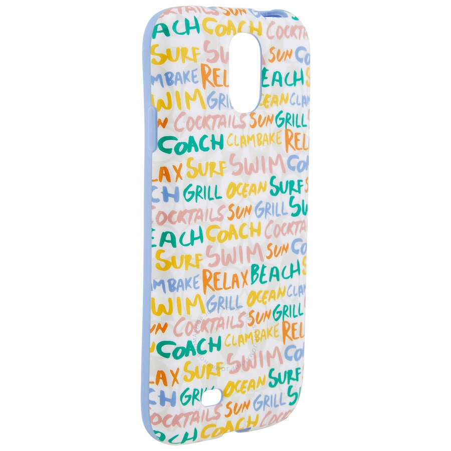 Coach  Summer Graffiti Samsung Galaxy S4 Phone Case - 3