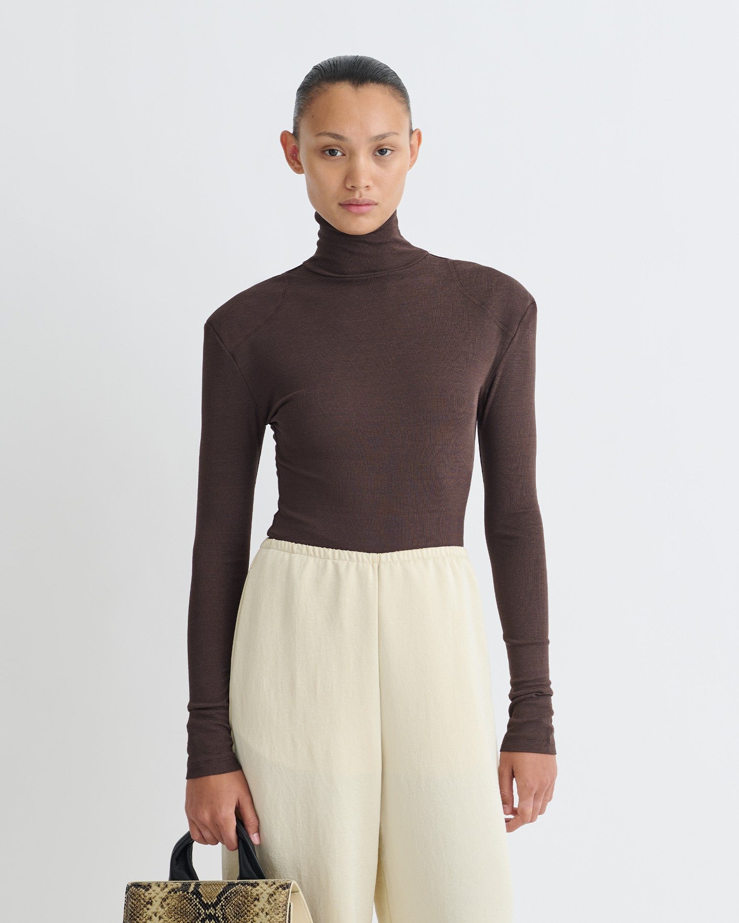 Mesh Jersey Long Sleeved Top - 4