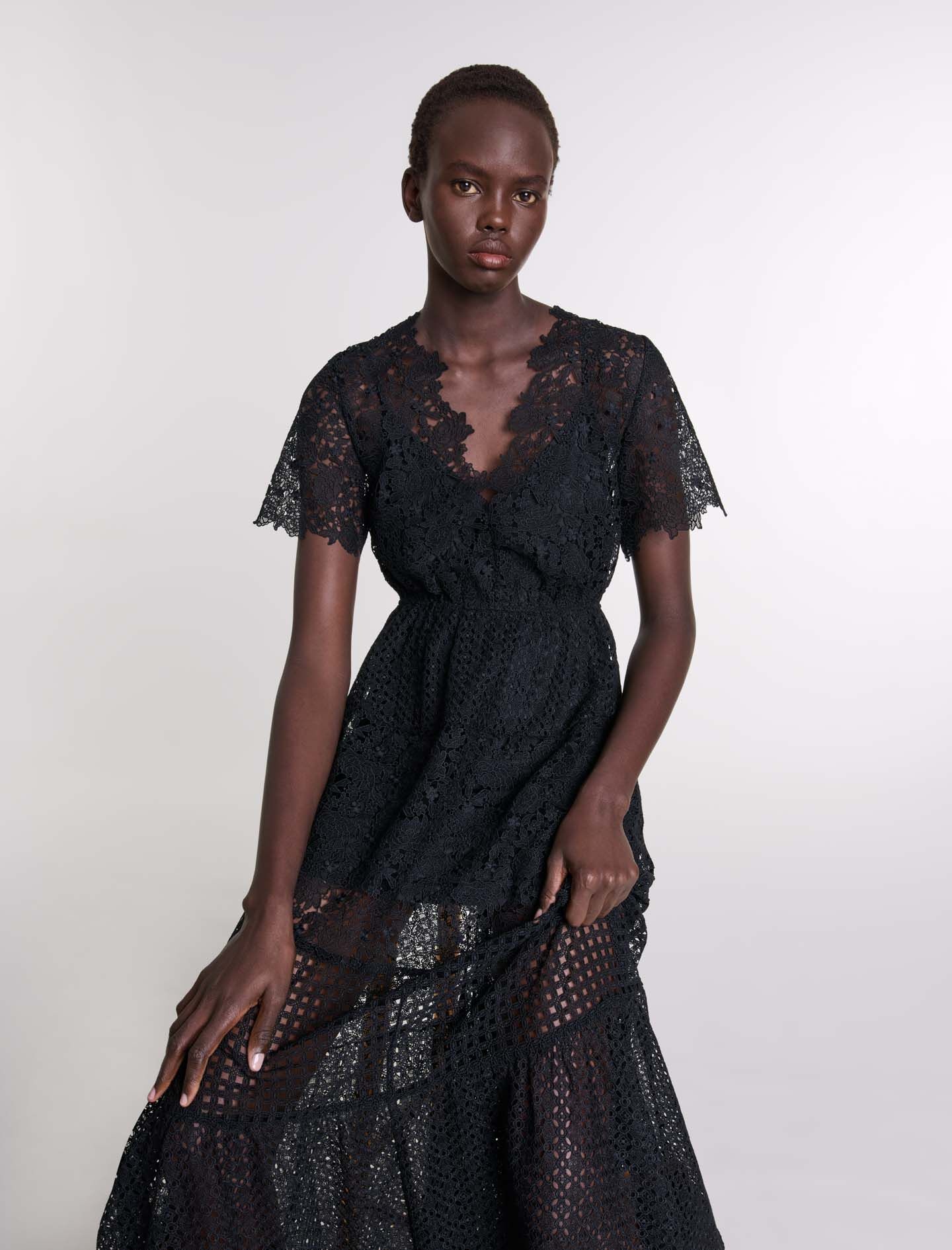 Lace maxi dress - 9