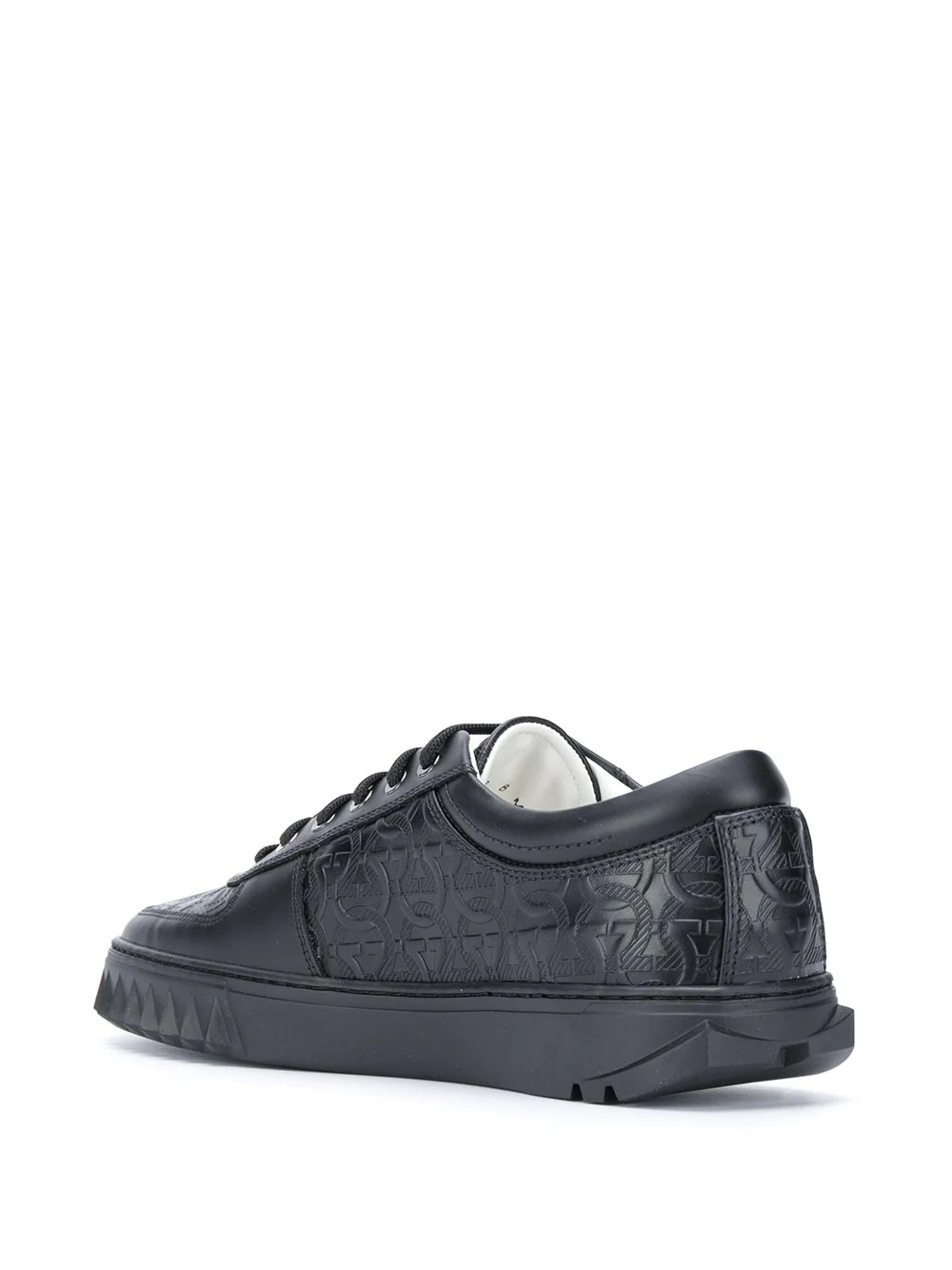 Gancini-embossed sneakers - 3