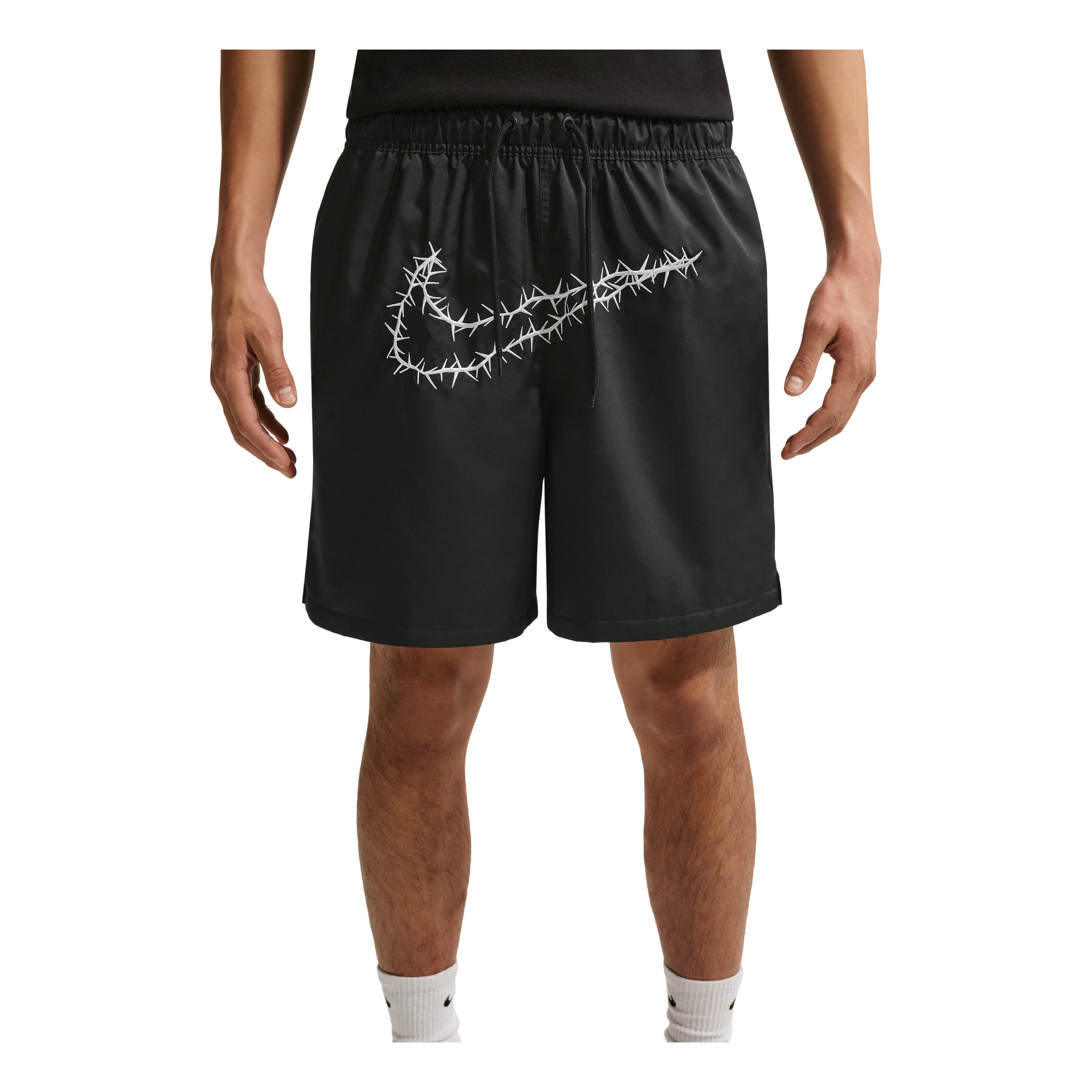 Nike Club Flow Shorts 'Black Pure Platinum' IR6935-010 - 1