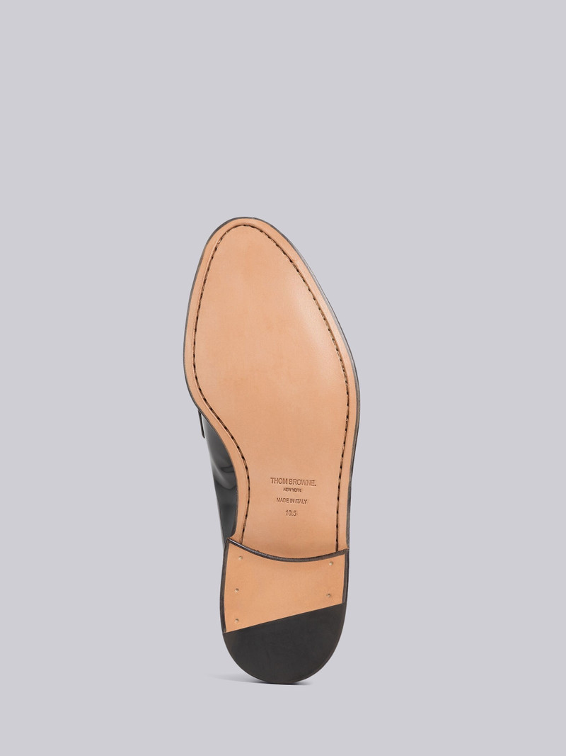 Soft Patent Leather Varsity Penny Loafer 5