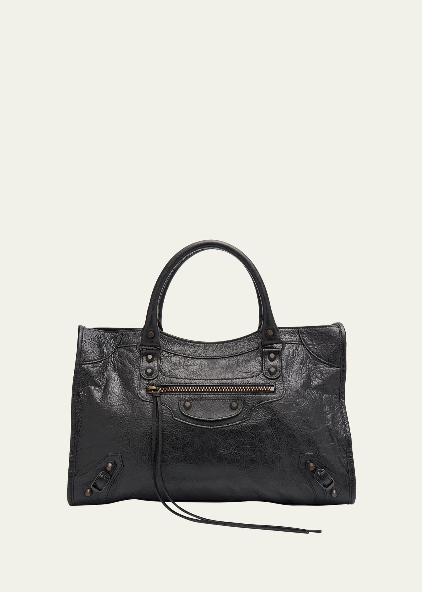 Le City Medium Leather Top-Handle Bag - 1