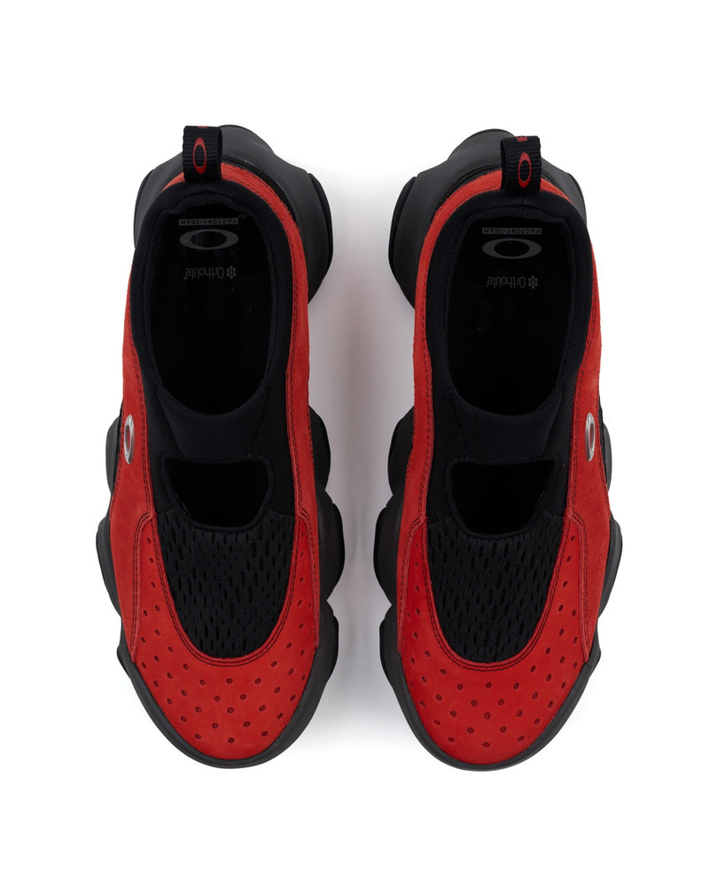 Oakley Factory Team Suede Flesh Sandal - Lava/Black 4