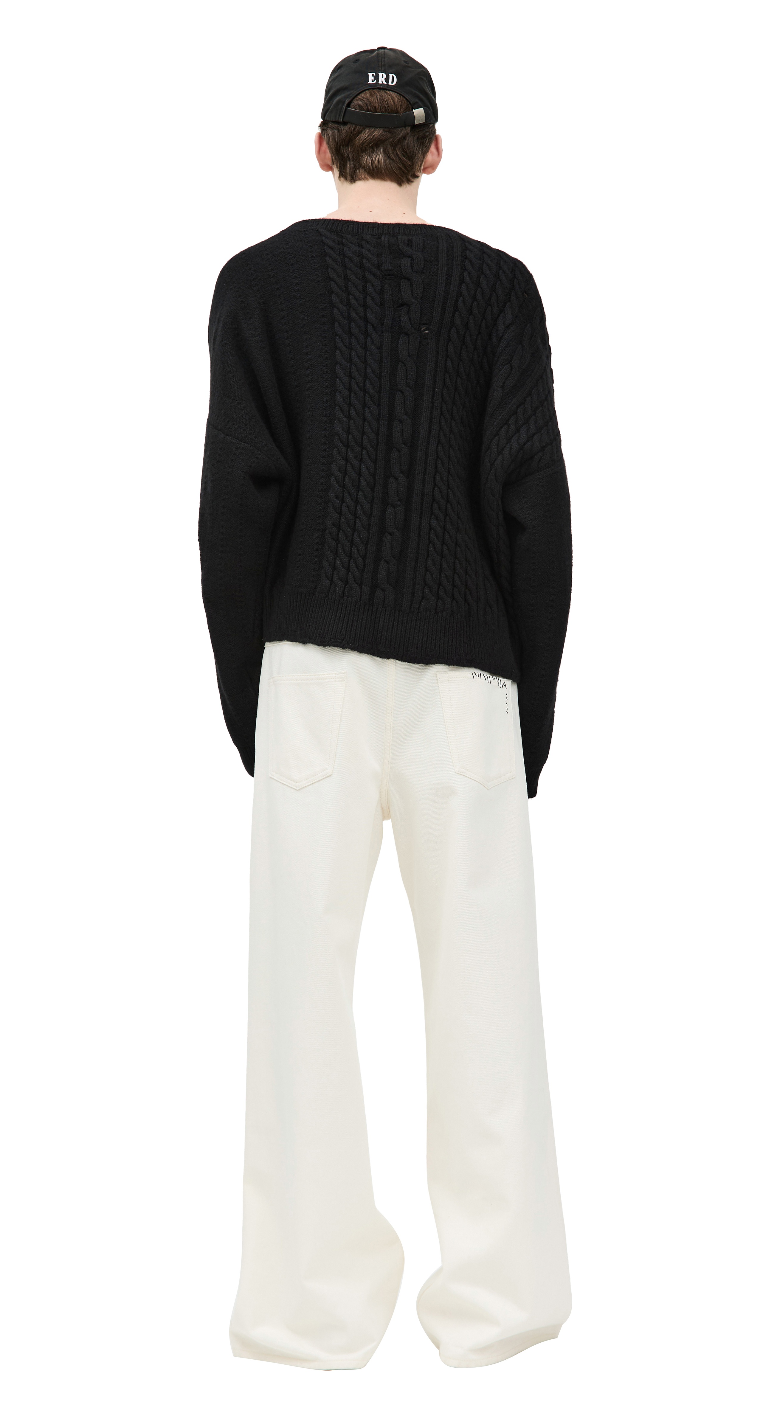 CASHMERE KNIT SWEATER - 3