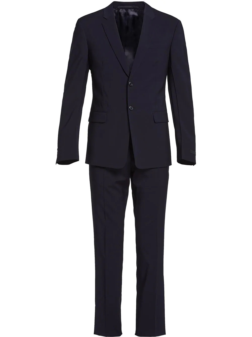 two-piece wool suit - 1