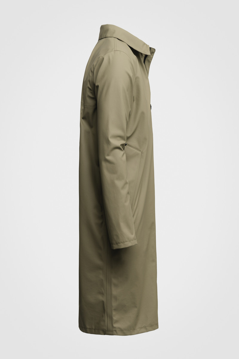 Portabello Lightweight Parka Aloe 5