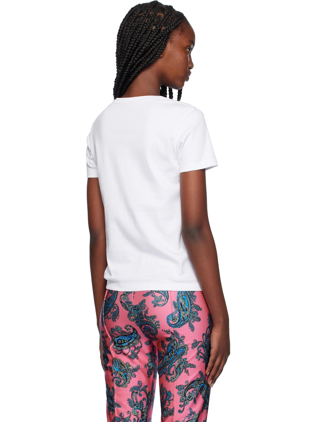 White Mover's Fitted T-shirt - 3