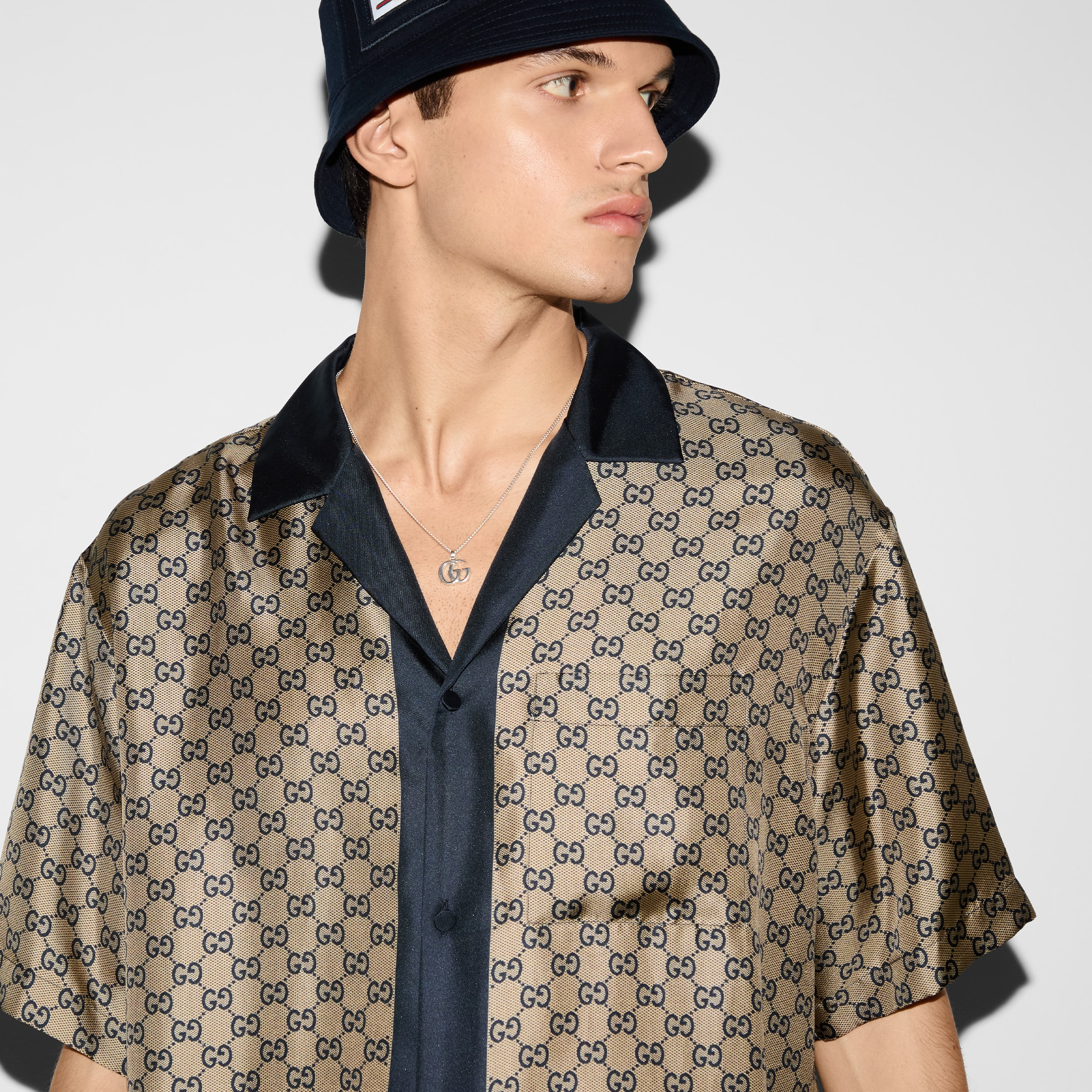 Printed silk shirt - 5