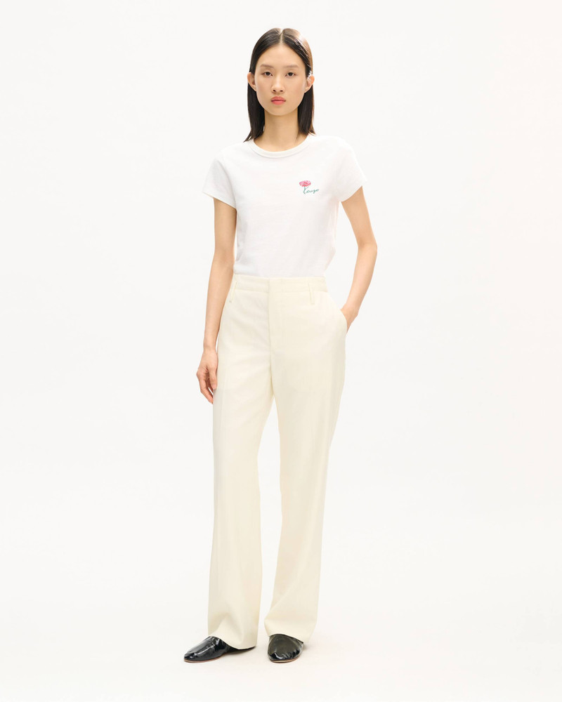 KENZO Straight pants in virgin wool outlook