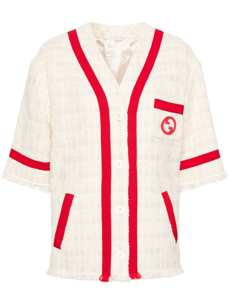 Interlocking G-embroidered jacket 1