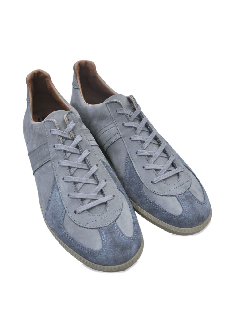 German Military suede panelled lace-up sneakers - 2