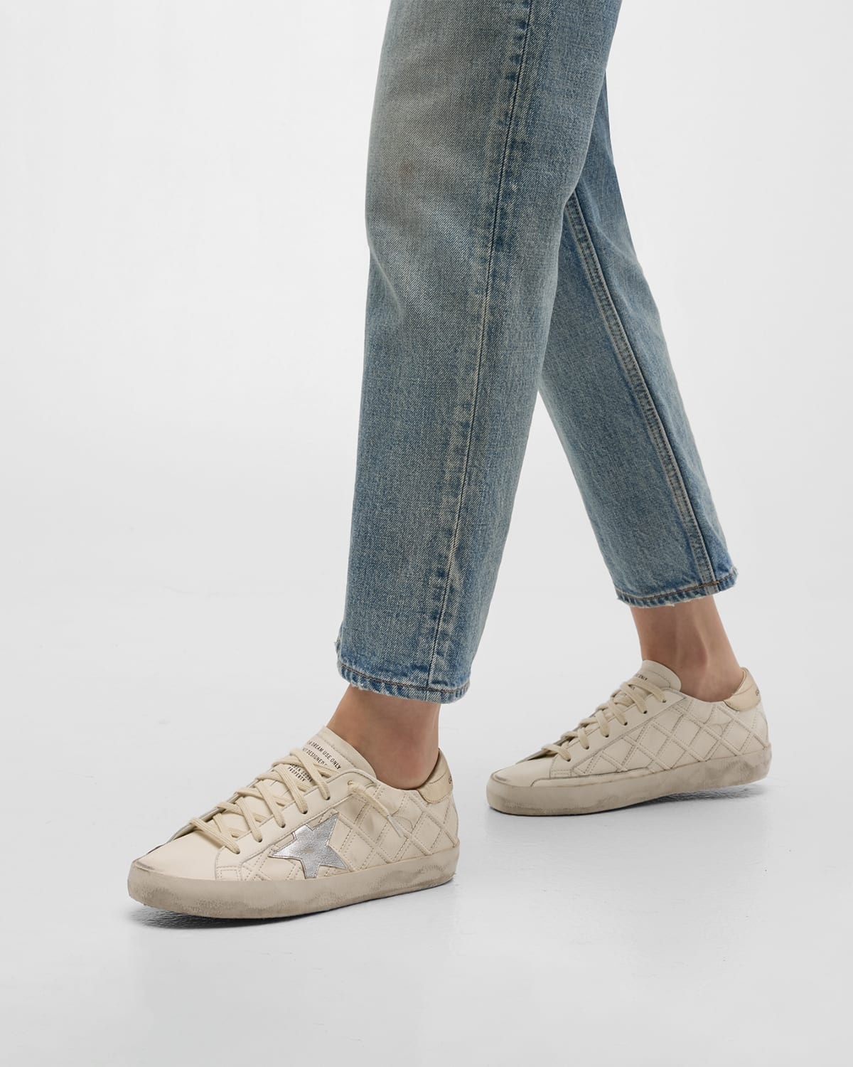 Superstar Quilted Leather Low-Top Sneakers - 2