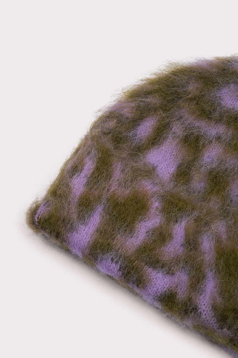 BY FAR CLIFFORD HAT LILAC PEAR ALPACA outlook