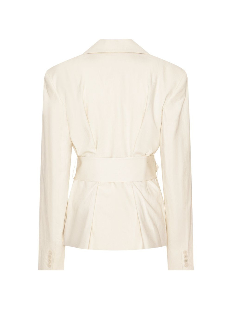 belt-detail blazer 6