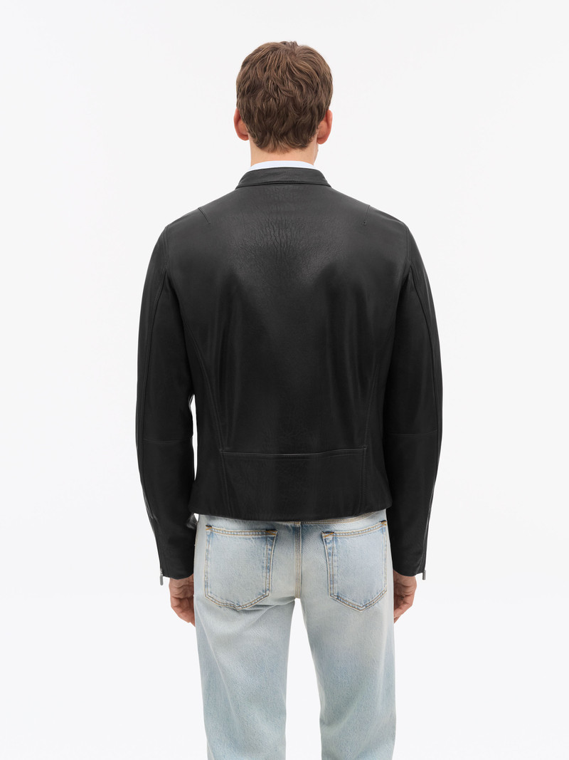 TIGER OF SWEDEN Reier Leather Racer Jacket outlook