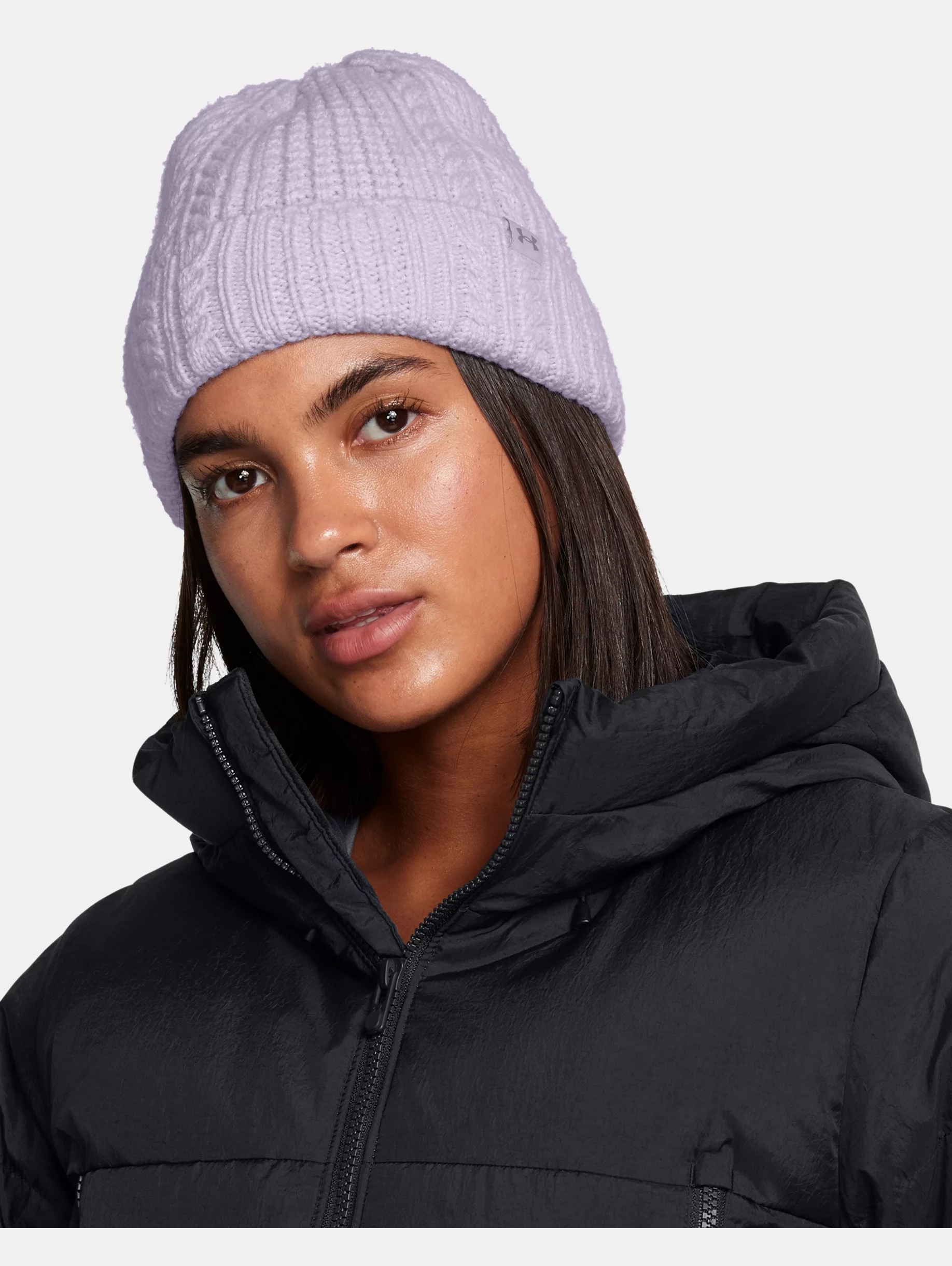Women's UA Halftime Cable Knit Beanie - 2