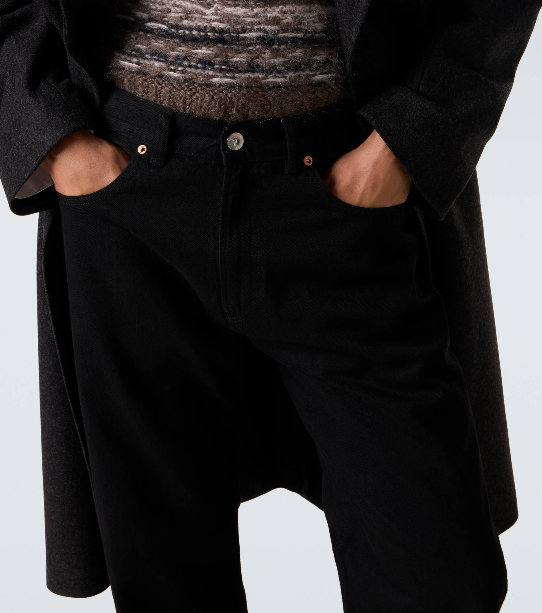 Third Cut mid-rise straight jeans - 5